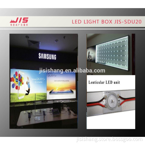 Outdoor advertising light box